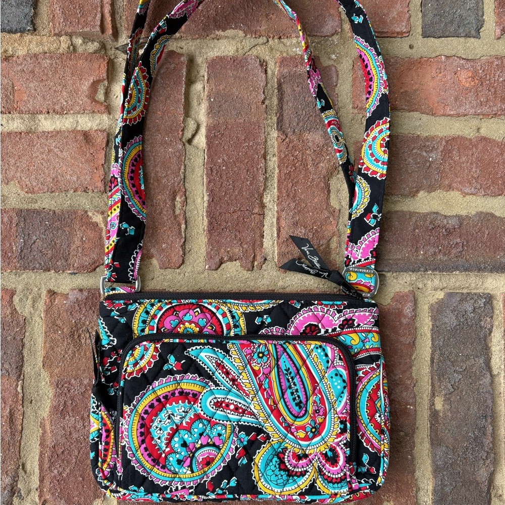 Vera Bradley Vibrant Paisley Crossbody Bag